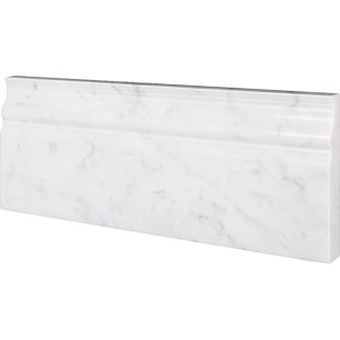 BELLUNO DESIGNS 12'' L x 5'' W Marble Tile Trim