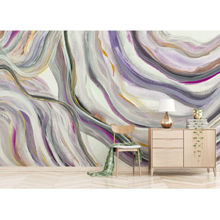 GK WALL DESIGN Peel & Stick Floral Wall Mural