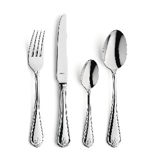 Amefa Duke 24 Piece Stainless Steel Cutlery Set , Service for 6