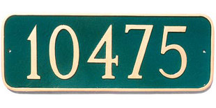 MONTAGUE METAL PRODUCTS INC. Rectangle Wall Plaque