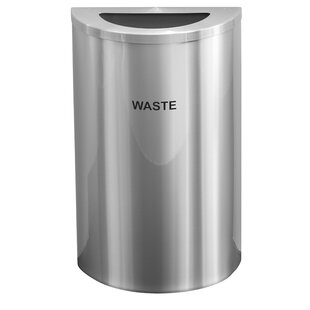 GLARO, INC. Aluminum Open Trash Can