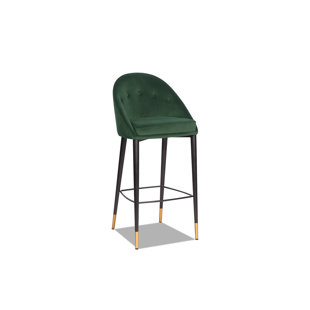 LIANG & EIMIL Arden Upholstered 30.3'' Counter Stool with Metal Frame