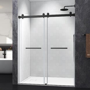 CLOVIS GOODS Double Sliding Frameless With Soft Closing System Shower Door