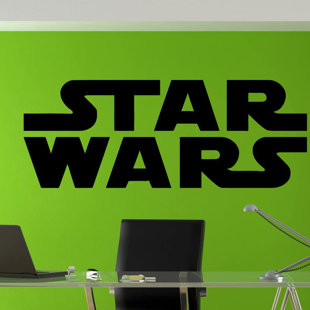 STICKALZ Star Wars Logo Wall Decal