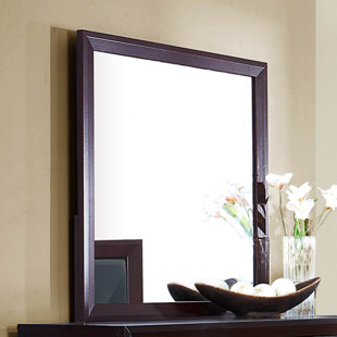 WOODHAVEN HILL Edina Engineered Wood Flat Wall Mirror