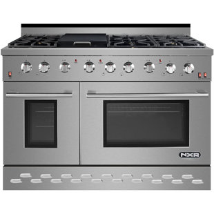 NXR Professional Ranges 48" 7.2 Cubic Feet Gas Free Standing Range