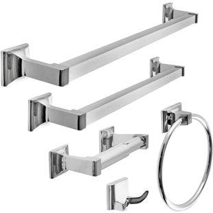 ATAYAL Cellar 5 - Piece Bathroom Hardware Set