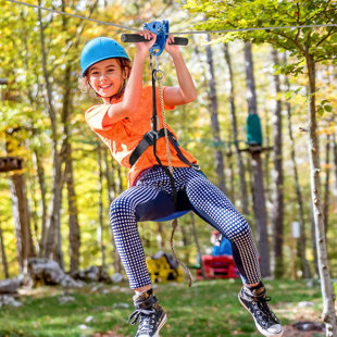 KLO KICK 100FT Zipline Kits with Carrying Case