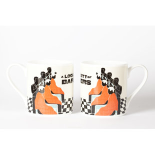 BUTTERCUP OF LONDON Woop Studios 2 Piece Mug Set