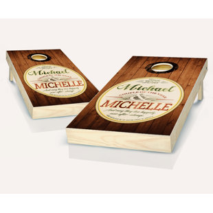 AJJ CORNHOLE Cornhole Set with Bags