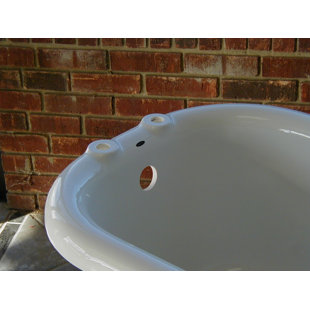 RESTORIA BATHTUB COMPANY Monarch 66'' x 30'' Freestanding Soaking Bathtub