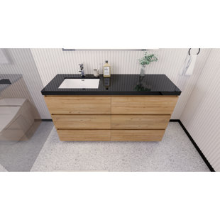 MORENOBATH Reyes 60" Single Bathroom Vanity Base Only