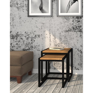ANDMAKERS Oslo Nesting End Table (Set of 2)