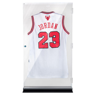 VANDUE CORPORATION OnDisplay Lux UV Locking Acrylic Wall Mount/Freestanding Baseball/Hockey/Basketball/Football/Soccer - All Sport Jersey Display Clear Case