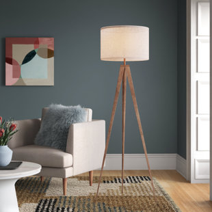 BREAKWATER BAY Nalan 61.4'' Tripod Floor Lamp