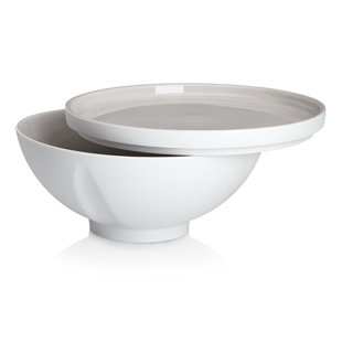 DEGRENNE PARIS L'econome by STARCK 30 oz. Porcelain Salad Bowl