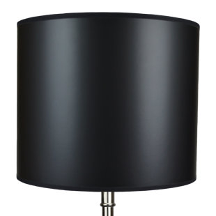 FENCHEL SHADES 10" H x 12" W Paper Drum Lamp Shade ( Spider ) in Black