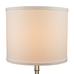 FENCHEL SHADES 10'' H x 12" W Linen Drum Lamp Shade ( Spider )