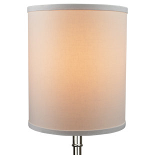 FENCHEL SHADES 12'' H x 10" W Linen Drum Lamp Shade ( Spider )