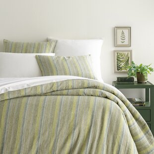 PINE CONE HILL Treetop Linen Stripe Duvet Cover