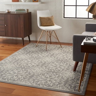 NOURISON Teppich Boggess in Elfenbeinfarben/Grau