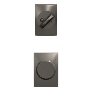 SCHLAGE Bowery Exterior Knob Set (Interior Portion Sold Separately)