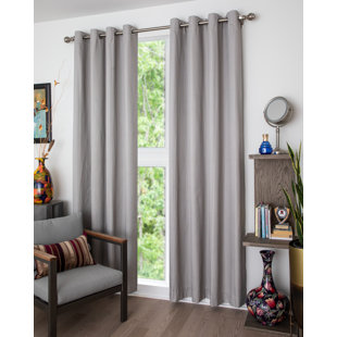 EIDER & IVORY™ Ambia Polyester Blackout Curtains / Drapes Pair (Set of 2)