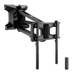 Mount-It! Motorized Fireplace TV Wall Mount | Fits 40-70 Inch TV Screens | 77 Lbs. Weight Capacity