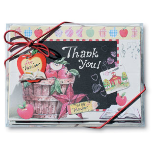 LISSOM DESIGN A+ Teacher Notecard