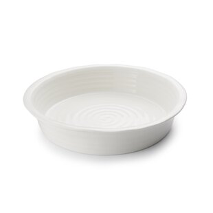 Sophie Conran Portmeirion Round Pie Dish, White