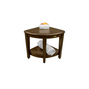 DECOTEAK Outdoors Solid Wood Side Table