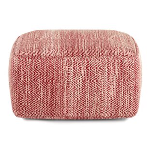 SIMPLI HOME Nate Upholstered Pouf