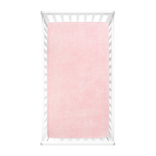 SPECIAL EDITION BY LUSH DECOR Pixie Fox Geo Cotton Fitted Crib Sheets