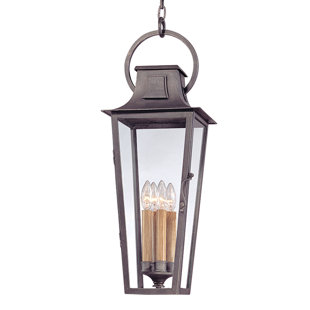 TROY LIGHTING French Quarter 4 - Light Outdoor Hanging Lantern
