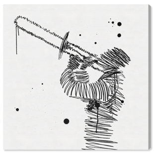 HATCHER & ETHAN Jazz Melody - Wrapped Canvas Graphic Art