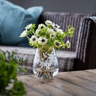 Dartington Crystal Bloom Table Vase