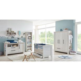 ARTHUR BERNDT Til Cot Bed 5-Piece Nursery Furniture Set