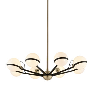 TROY LIGHTING Ace 8 Light Chandelier