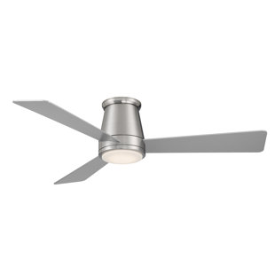 WAC LIMITED FANS Hug 3 - Blade Smart Ceiling Fan with Remote Control and LED Light Kit Included
