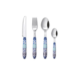 Excelsa 24 Piece Stainless Steel Cutlery Set , Service for 6