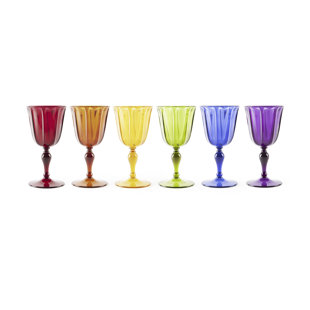 EXCELSA 250ml Handmade Goblet Set (Set of 6)