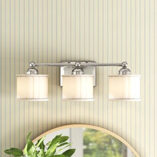 ALCOTT HILL® Alcott Hill Ludwik With Etched Pleat Vanity Light