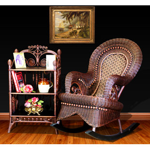 SPICE ISLANDS WICKER Wicker Rocking Chair (Set of 2)
