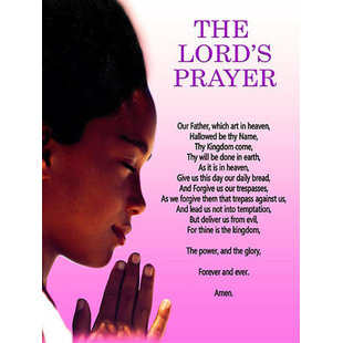 TRI-SEVEN ENTERTAINMENT 'Lord's Prayer' - Unframed Print On Paper