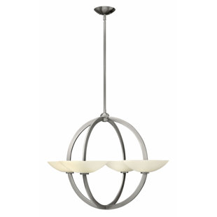 FREDRICK RAMOND Method 4 - Light Dimmable Globe Chandelier