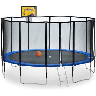 Exacme 15‘ Round Backyard Trampoline with Safety Enclosure