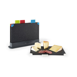 EXCELSA Set Of 4 Chopping Boards With Base