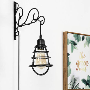 WILLISTON FORGE Zellner 1 - Light Satin Black Caged Pendant