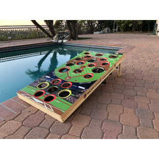 DEEP SHOT GAMES Baseball Bean Bag Toss Game