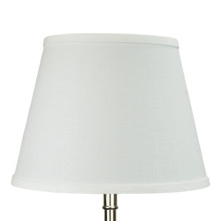 FENCHEL SHADES 8.75" H x 12" W Empire Lamp Shade - (Spider Attachment) in Designer Linen